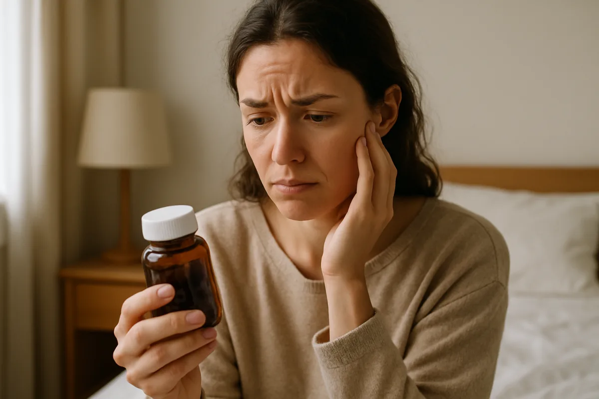 Melatonina: effetti collaterali comuni